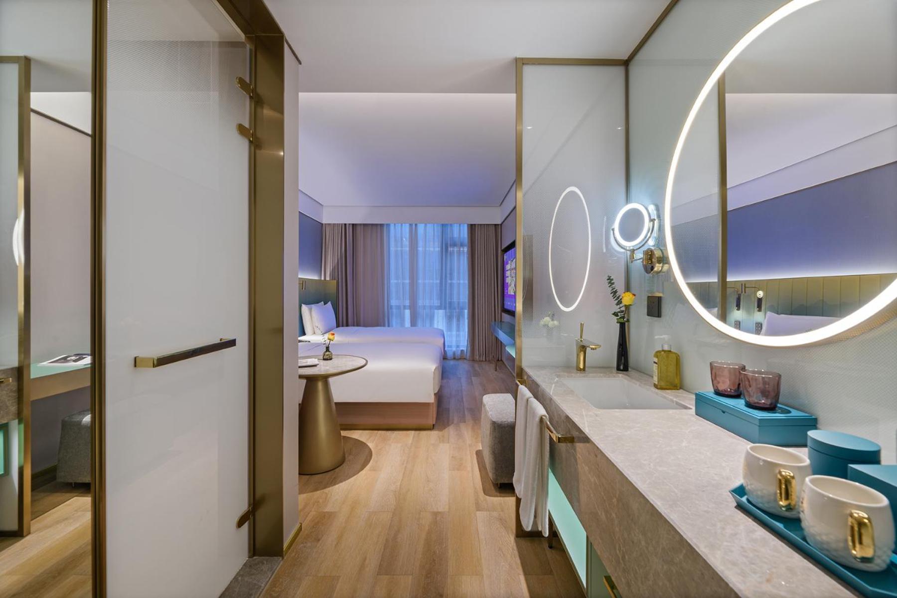 Manxin Hotel Shanghai Hongqiao Airport International Exhibition Center Exterior foto